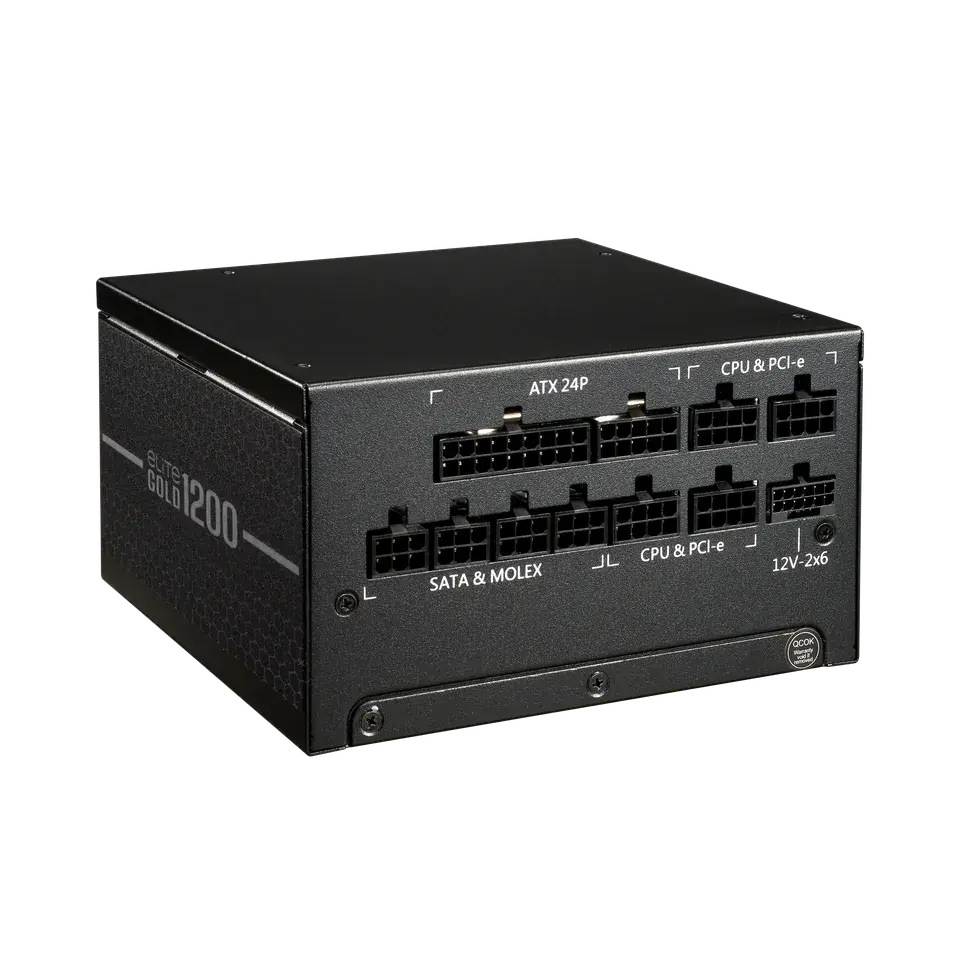Захранващ блок Cooler Master Elite Gold 1200W ATX 3.1 - Image 2