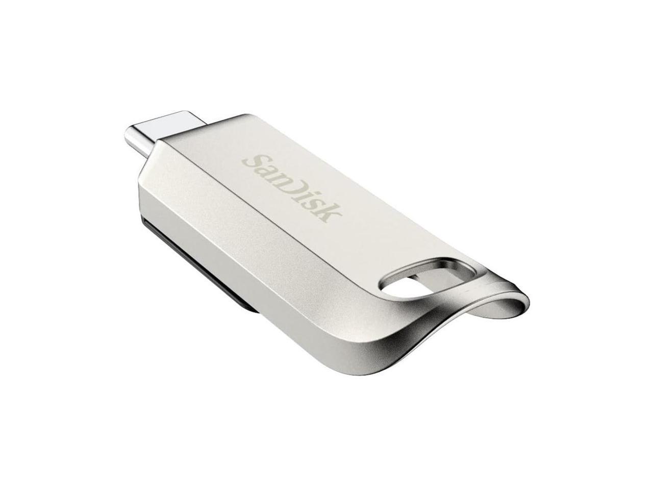 USB памет SanDisk Ultra Luxe, 128GB, USB 3.2 Gen 1, USB-C, Сребрист - Image 4