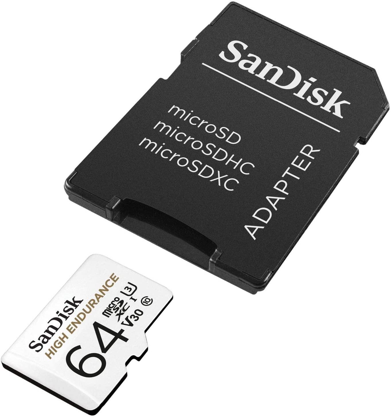 Карта памет SANDISK micro SDXC UHS-I, U3, SD Адаптер, 64GB - Image 3