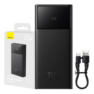 Външна батерия Baseus Star-Lord 20000mAh, 2xUSB, USB-C, 22.5W PPXJ080001 - черна