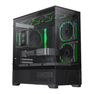 Gamemax кутия Case EATX - Vista 2 MB - 3 x 120 mm Addressable RGB - GM-VISTA-2-MB