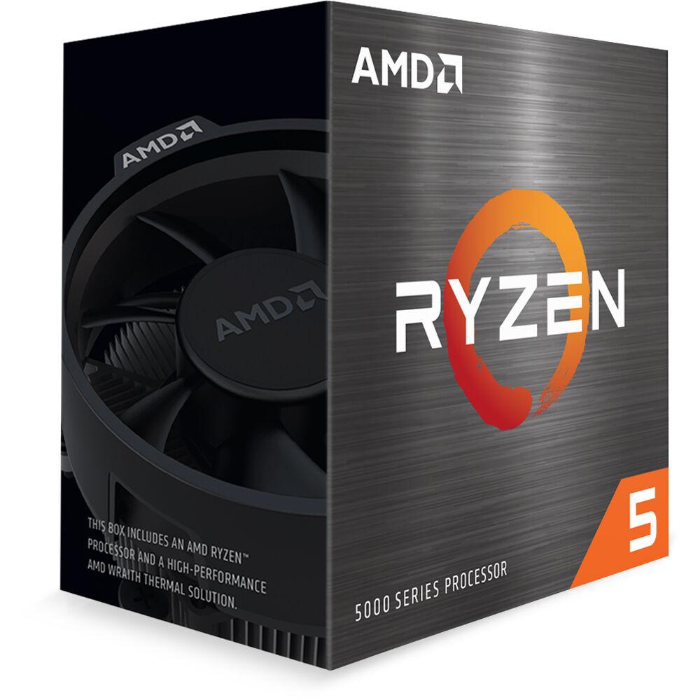 Процесор AMD Ryzen 5 5500, AM4 Socket, 6 Cores, 3.6GHz, 19MB Cache, 65W, BOX - 100-100000457BOX