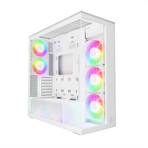 Arctic кутия Case E-ATX - Xtender (White) - 5 A-RGB Fans included - ACPCC00014A