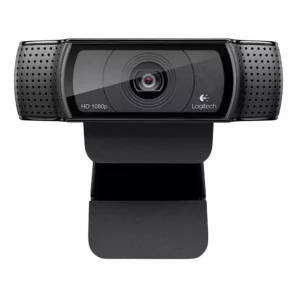 Уеб камера Logitech C920E, микрофон, Full HD (1920x1080@30fps), USB, черна, 960-001360