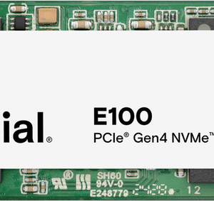 SSD диск Crucial E100 480GB SSD PCIe 4.0 Gen4 M.2 2280 NVMe, Read/Write: 4500/2500 MB/s CT480E100SSD8