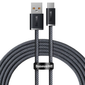 Кабел Baseus CALD000716 Dynamic Series USB Type A към USB Type C 100W 2м сив