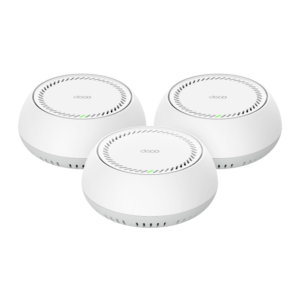 Цялостна домашна Mesh WiFi 7 система с PoE TP-Link Deco BE65-PoE(3-pack) BE9300