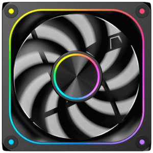 Infinity J22A EN49811 (BK, 3PCS J22A PWM Fans, ARGB & PWM Remote Control Box, A Logo Color Box)