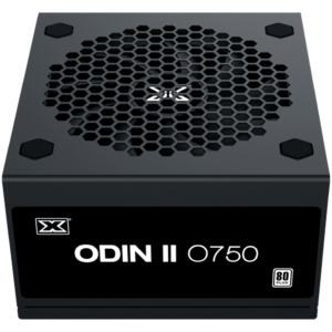 Xigmatek Odin II 750W (Black, AC 230V, DF APFC, Black Cable, 80PLUS, 120mm Fan, EU Power Cord, Color Box)