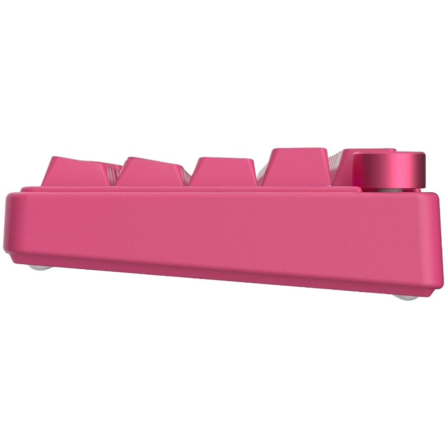 ROYAL KLUDGE R65 Berry Red Gaming Keyboard Cream Switch - Image 5