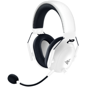 BlackShark V2 Pro (2023) - White, Wireless Gaming Headset, Razer TriForce Titanium Driver 50 mm, Oval Ear Cushions, Detachable Super Wideband microphone, THX Spatial Audio, Type A Wireless (2.4 GHz), Bluetooth 5.2