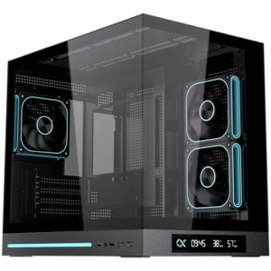 Cloud M DGT 3AF EN49637 (BK,MATX,U3+U2,2PCS TG,Side ARGB LED,2PCS J22A PWM Reverse & 1PC J22A PWM,ARGB PCB,Digital LCD)