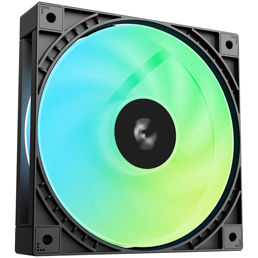 DeepCool LT360 VISION ARGB, 360mm CPU Liquid Cooler, 3x120mm PWM ARGB Fans, 4.5" IPS LCD screen, Black, LGA1851/1700/1200/1151/1150/1155, AMD AM5/AM4, 3Y, R-LT360VISIONBKAMMC-G-1 - Image 3