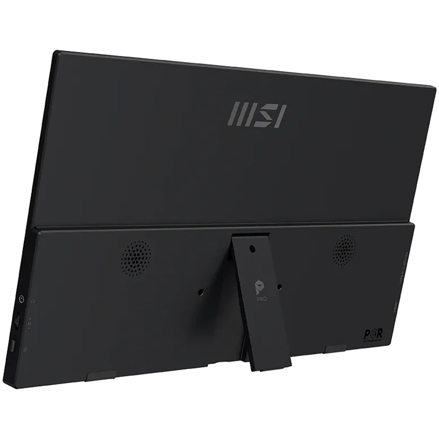 MSI PRO MP165 E6 Professional Business Portable Monitor, 15.6" 60Hz, FHD (1920x1080) 16:9, IPS Anti-glare, 4ms, 250nits, 1000:1, 178/178, Tilt, Speakers, 2x Type-C, 1x HDMI, 3Y Warranty - Image 4