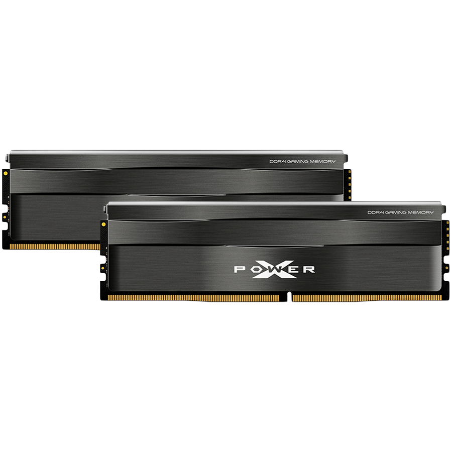 Silicon Power DDR4-3200 16GB DRAM DDR4 Zenith / U-DIMM Desktop (Kit of 2) 8GBx2, 1.35V/1.4V, Heatsink for maximum heat dissipation