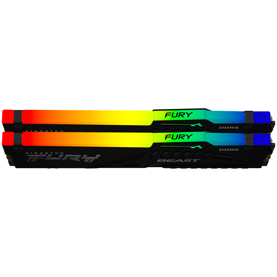 Kingston DRAM 64GB 6000MT/s DDR5 CL36 DIMM (Kit of 2) FURY Beast RGB EXPO - Image 2