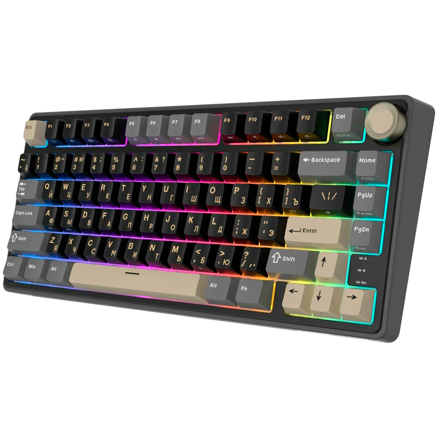 ROYAL KLUDGE R75 Phantom Gaming Keyboard K silver switch - Image 2