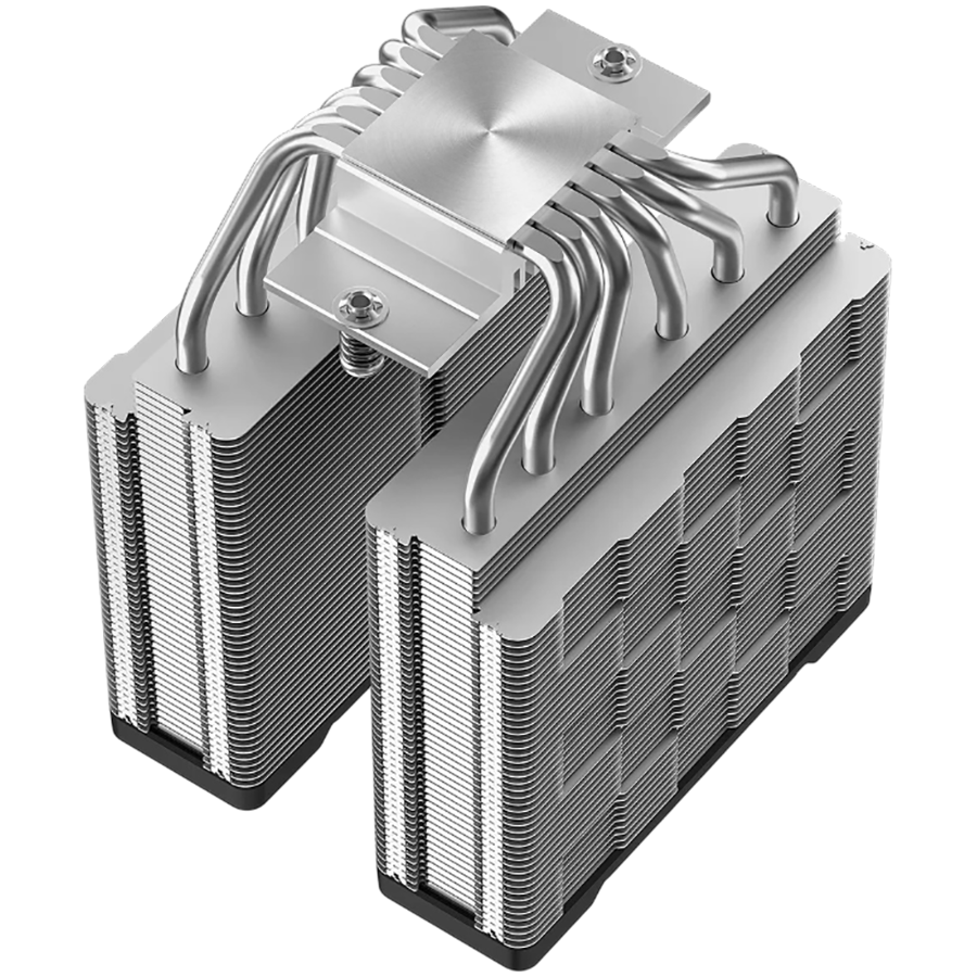 DeepCool AG620 G2 ARGB, CPU Air Cooler, 2x120mm PWM ARGB Fan, TDP 270W, 6 Heatpipes, Black, LGA1851/1700, AMD AM5/AM4, 129x136x159 mm(LxWxH), 2Y, R-AG620-BKAMMG2-G - Image 3