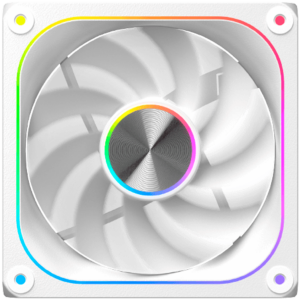 Infinity J22A Arctic Reverse EN49842 (WH, 3PCS J22A PWM Fans, ARGB & PWM Remote Control Box, A Logo Color Box)