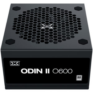 Xigmatek Odin II 600W (Black, AC 230V, DF APFC, Black Cable, 80PLUS, 120mm Fan, EU Power Cord, Color Box)