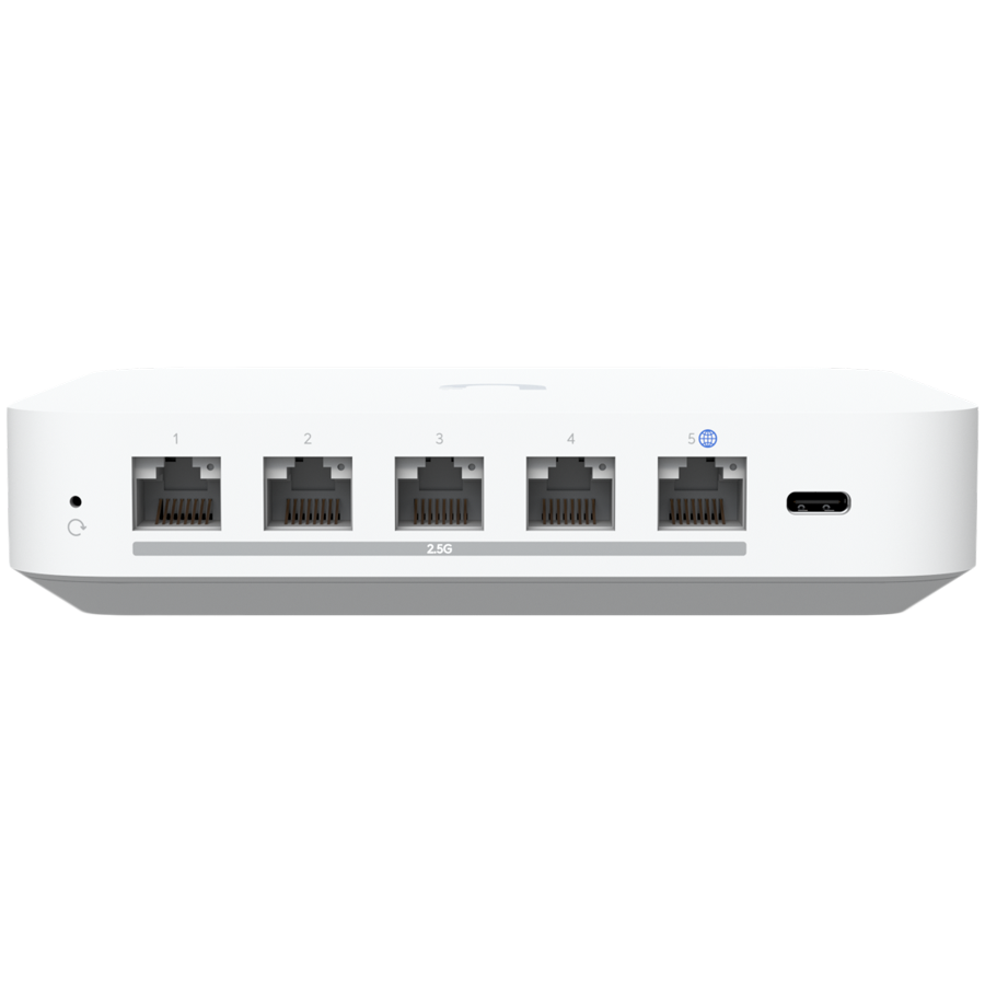 Ubiquiti UXG-Max-EU multi-WAN UniFi gateway with full 2.5 GbE support for high-performance networking at small-to-medium sites, Up to 1.5 Gbps routing with IDS/IPS - Image 3