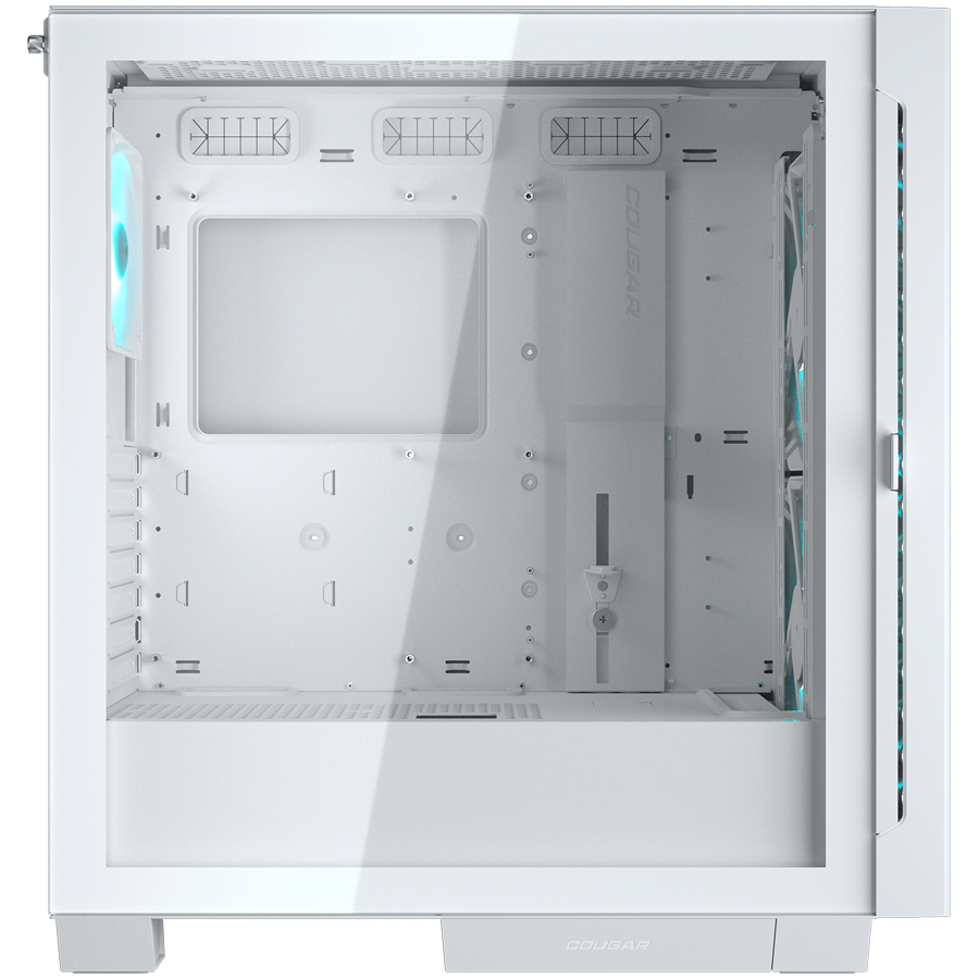 COUGAR AIRFACE ECO RGB PC Case, Mid Tower, White - Image 4