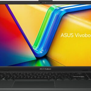 Лаптоп ASUS Vivobook Go 15 E1504FA-BQ2786NA - 15.6" IPS FullHD, AMD Ryzen 5 40, 16GB LPDDR5, 512GB SSD - Черен
