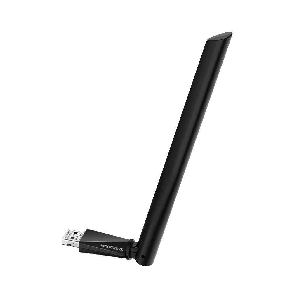 Безжичен USB адаптер с високо усилване Wi-Fi 6 Mercusys MA14H AX300 (v) - Image 2