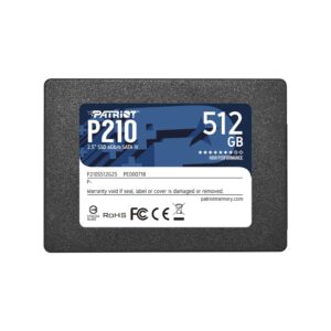 Patriot P210 512GB SATA3 2.5 - P210S512G25