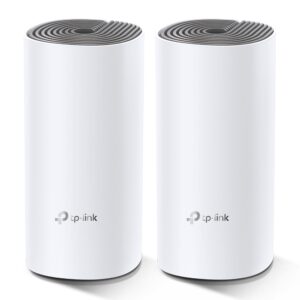 Безжична Mesh Wi-fi система TP-Link Deco E4 AC1200 (2-pack) (v)