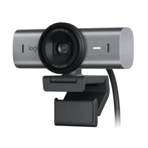 Уеб камера Logitech MX Brio 705, микрофон, Ultra HD (4096x2160@30fps), автоматичен фокус, предпазител за поверителност, USB-C, 960-001530