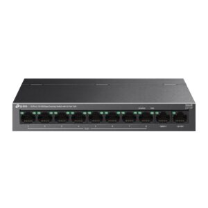 10-портов 10/100Mbps настолен комутатор TP-Link LS110P с 8 PoE+ порта (v)
