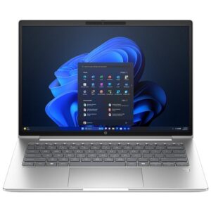 Лаптоп HP ProBook 4 G1iR (B9YK4ET)(сребрист), десетядрен Intel Core 5 120U 1.4/5.0GHz, 16" (40.64 cm) WUXGA IPS Anti-Glare Display, (HDMI), 16GB DDR5, 512GB SSD NVMe, 2x USB Type-C, Windows 11 Pro