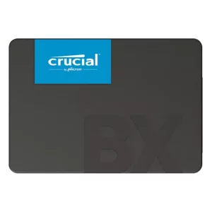 Памет SSD 500GB Crucial BX500, SATA 6Gb/s, 2.5" (6.35 cm), скорост на четене 550 MB/s, скорост на запис 500 MB/s, CT500BX500SSD1