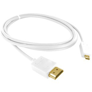 Кабел DeTech HDMI - HDMI Micro, 1.5m, Бял - 18136 - Image 2