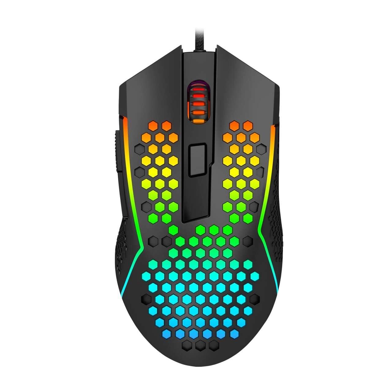 Мишка Redragon Reaping Elite M987P-K RGB PAW3389 32900 DPI геймърска - Image 4