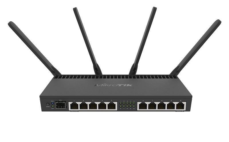 Двулентов рутер MikroTik RB4011iGS+5HacQ2HnD-IN