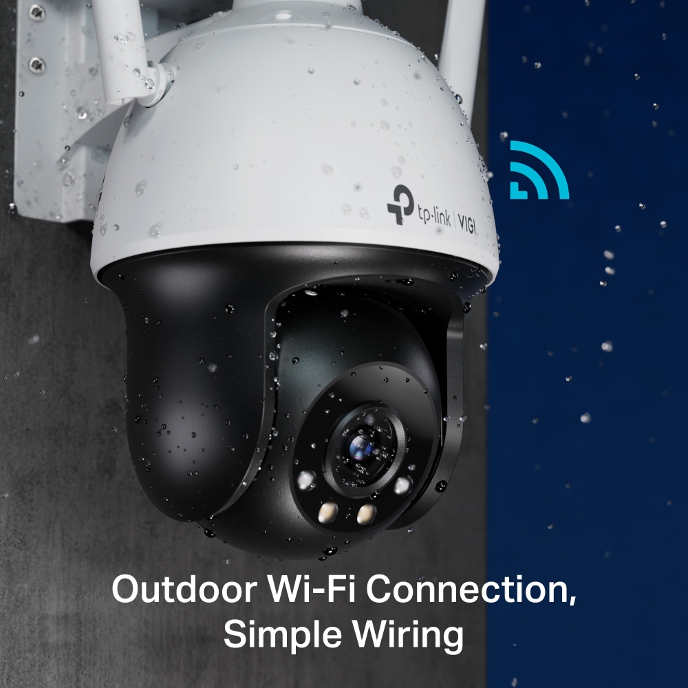 4MP Външна пълноцветна мрежова камера TP-Link VIGI C540-W(4mm) панорамна - Image 4