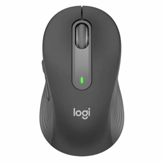 Безжична мишка Logitech Signature M650 BT-N/A-EMEA-M650 - тъмносива