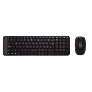 Kомплект клавиатура и мишка Logitech MK220 920-003161 БДС Layout безжични