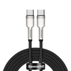 Кабел Baseus Cafule Series Type-C към Type-C, 100W, 2м, черен