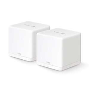 Безжична Wi-Fi 6 Mesh система Mercusys Halo H1500X(2-pack) AX1500