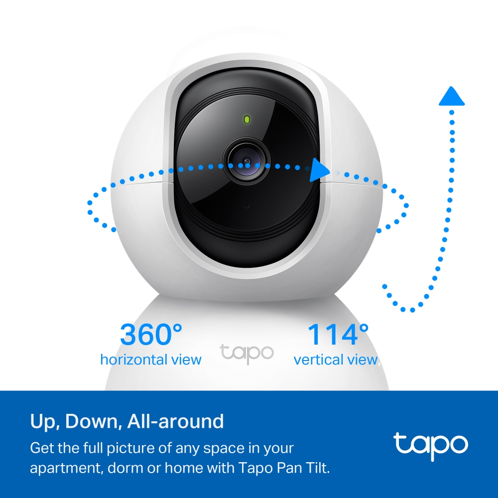 Wi-Fi Pan/Tilt камера за наблюдение TP-Link Tapo C200C - Image 4
