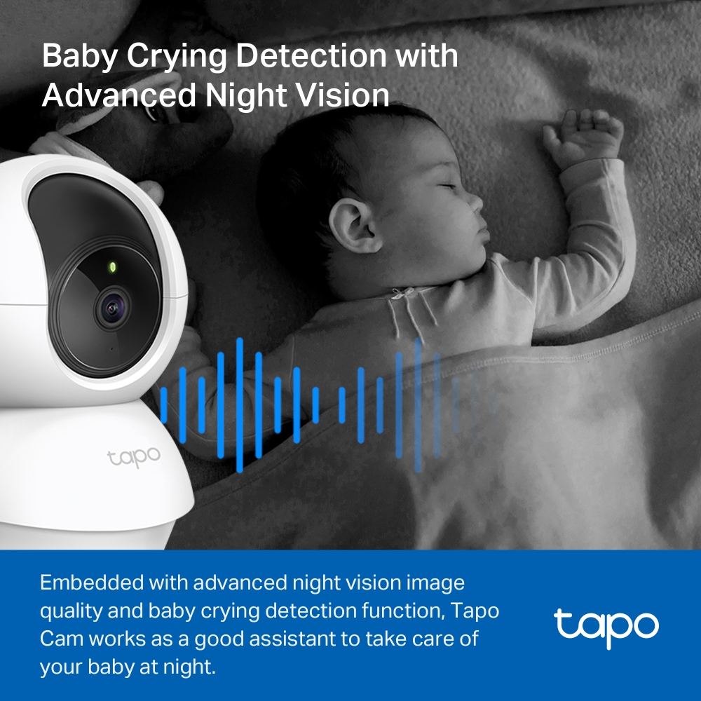 Wi-Fi Pan/Tilt камера за наблюдение TP-Link Tapo C200C - Image 5