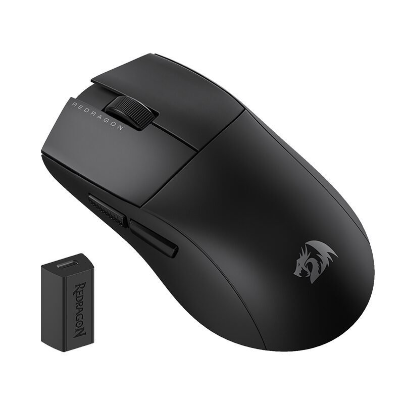 Безжична, кабелна и Bluetooth геймърска мишка Redragon K1NG 4K PRO M916-PRO-4K