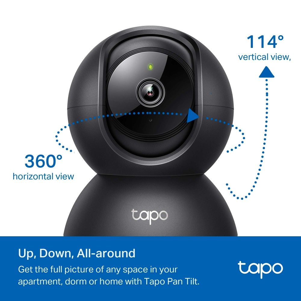 Wi-Fi Pan/Tilt камера за наблюдение TP-Link Tapo C201 - Image 4