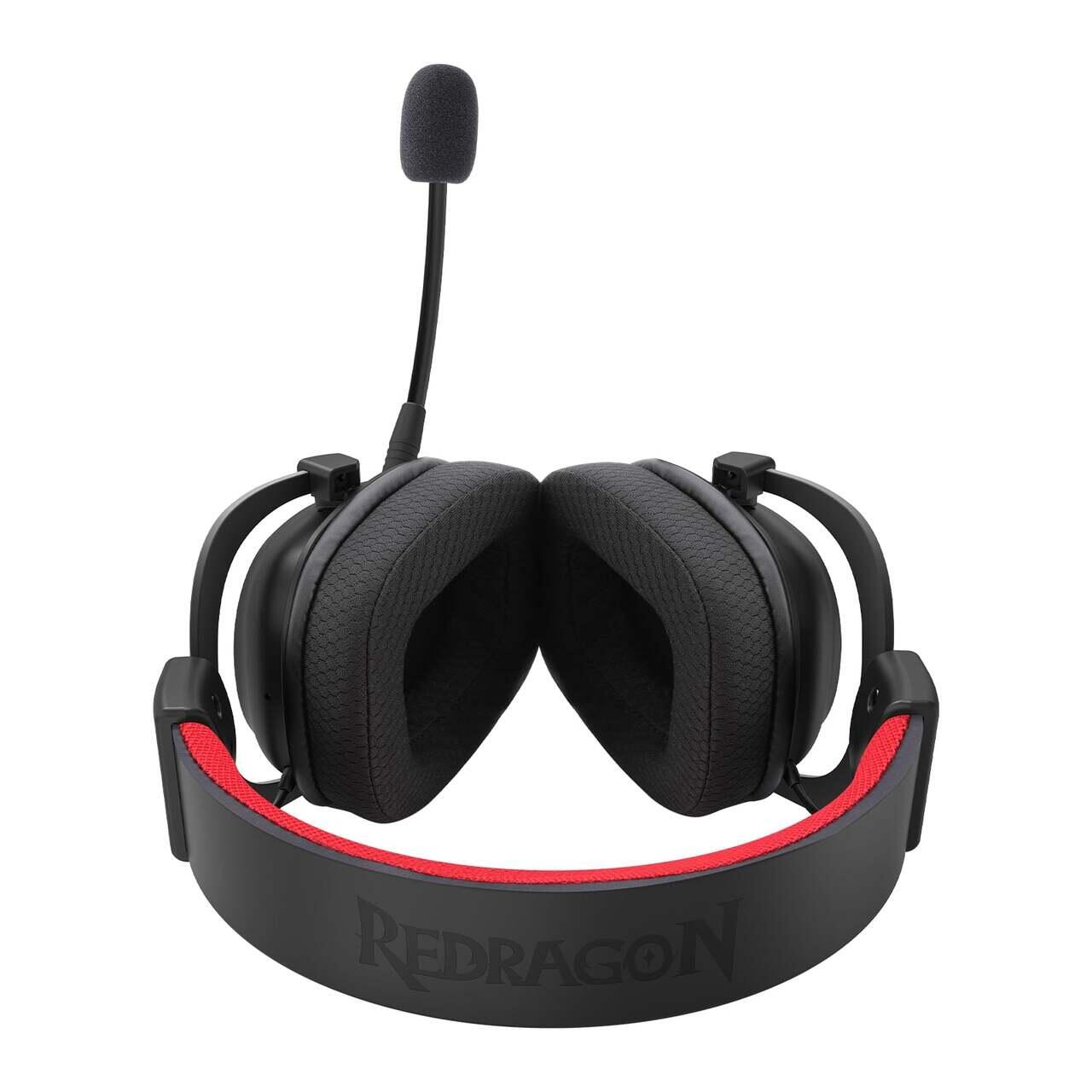 Геймърски стерео слушалки с подвижен микрофон и RGB осветление Redragon Zeus Lite H510-LT - Image 3