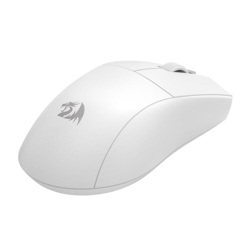 Безжична Bluetooth и кабелна геймърска мишка Redragon K1ng Lite 1K M916W-LIT-1K - бяла - Image 2