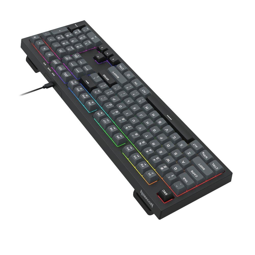 Геймърска клавиатура Redragon Crux K518-RGB-GB с RGB осветление - черна - Image 4