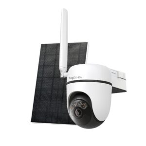 Комплект за охранителна камера със слънчева енергия, Pan/Tilt 4G LTE TP-Link Tapo C615G KIT